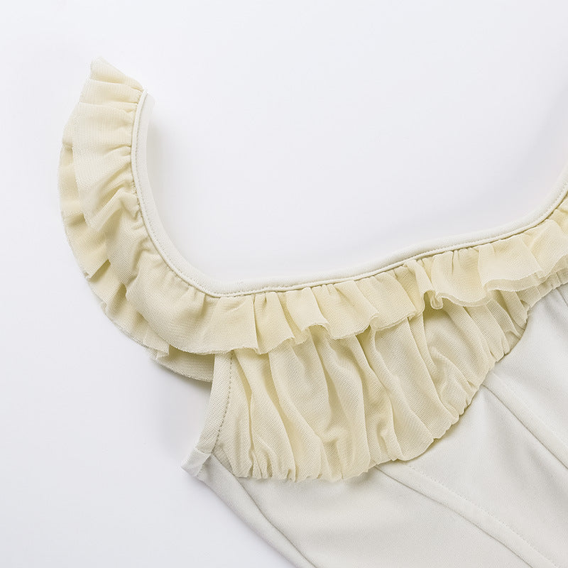 Spring Summer Crop Tunic Slim Fit Camisole 18