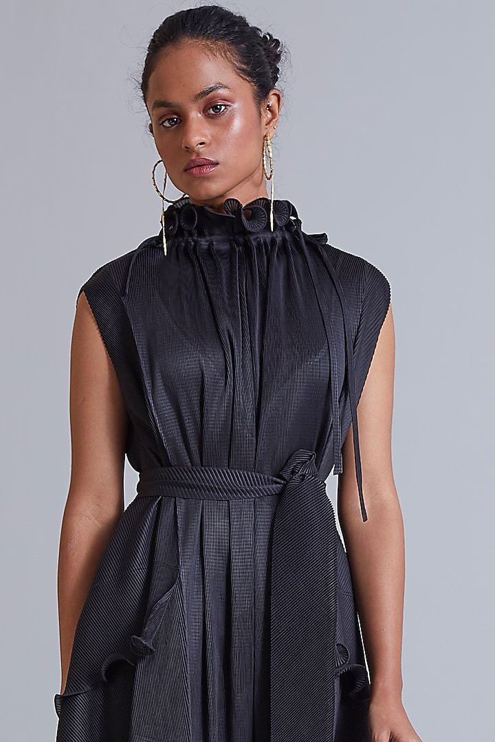 Plus Size African Women French Ruffle Edge Elegant Dress 21