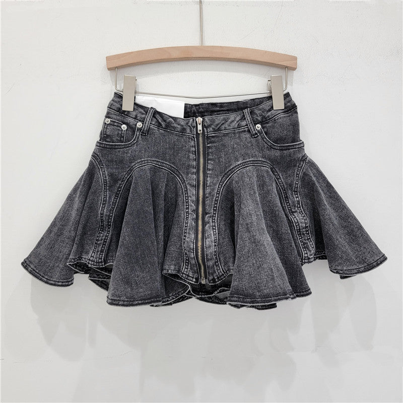 Women Summer Ruffle Skirt 4