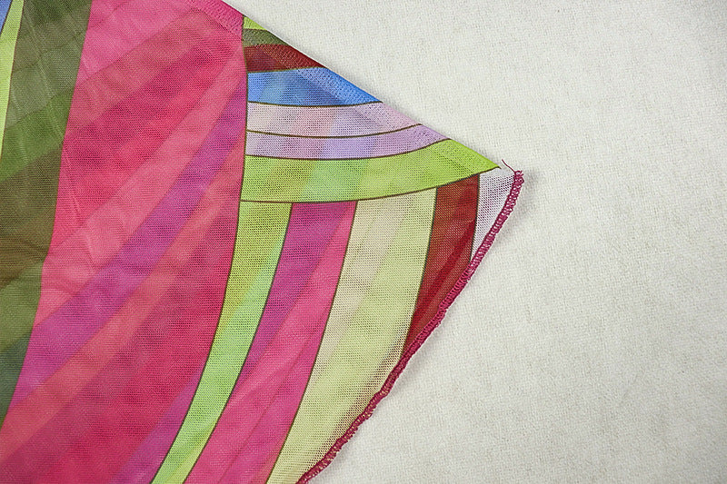 Chic Women's Color-Block Off Shoulder Elegant Long Dress 13