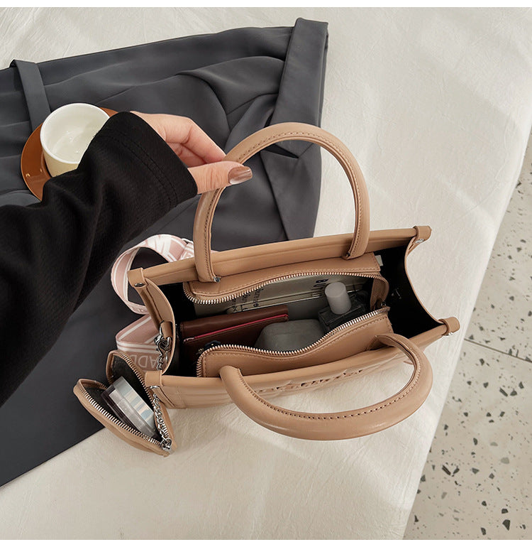 Women embroidered thread versatile popular handheld crossbody tote bag 29