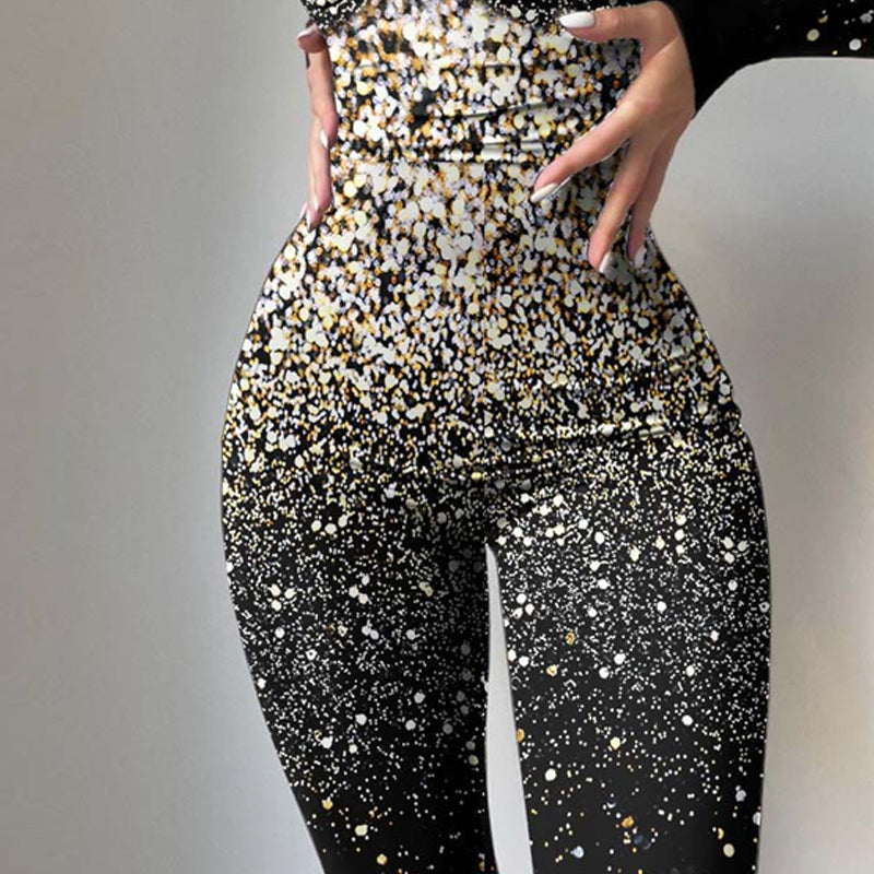 Women's Black Low Neck Sexy Tight Fitting Jumpsuit 5