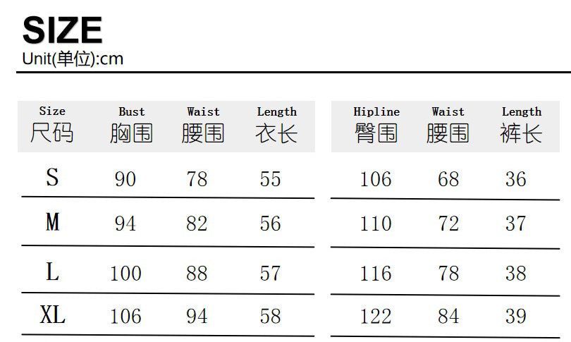 women's summer casual sleeveless vest Shorts two-piece set 9