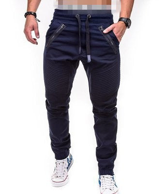 Men's Casual Tether Elastic Sport Zip Pant 8