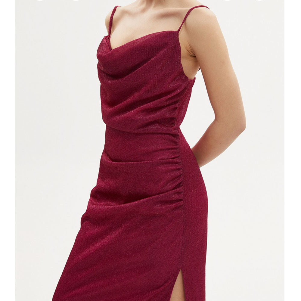 Chic Elegant Sexy Strap Long Dress 4