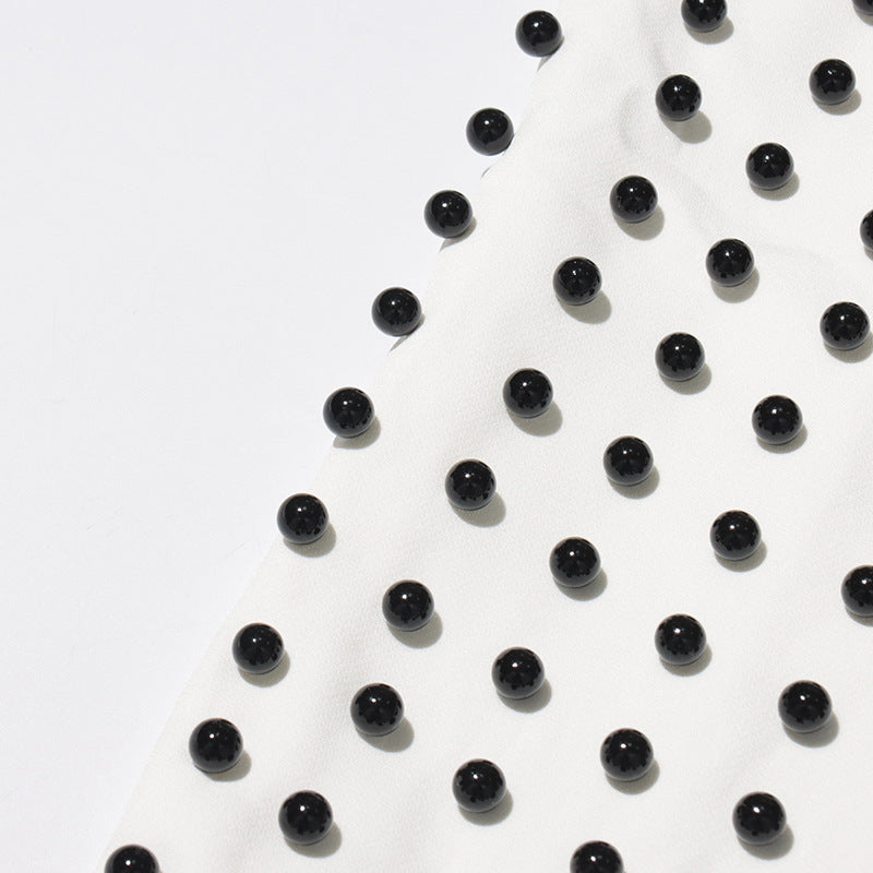 Women beaded top + skirt two-piece set 21