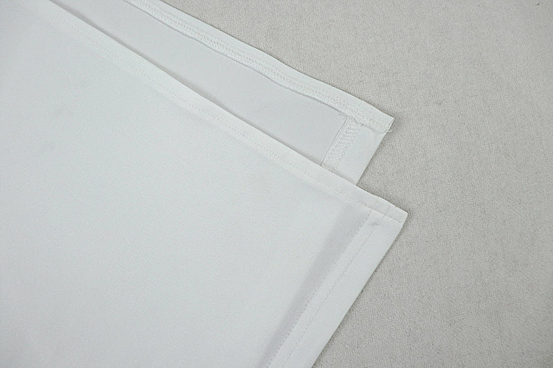 Women's Hollow-Out Fashion Slit Pleated Low Back Cross Halter Neck Solid Long Dress 17