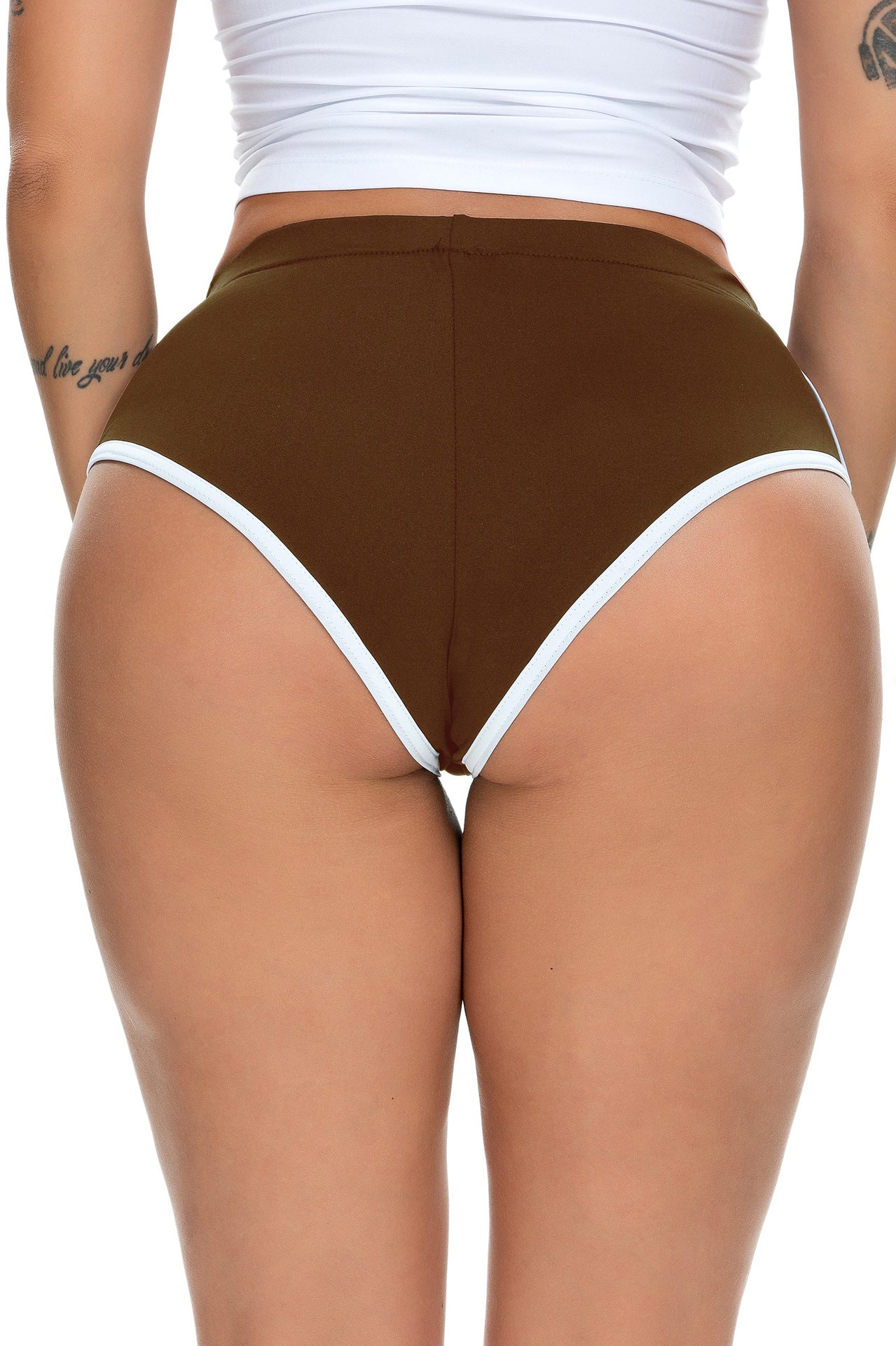 Summer Women's Sexy Running Stretch Sports Yoga Fitness Shorts 56