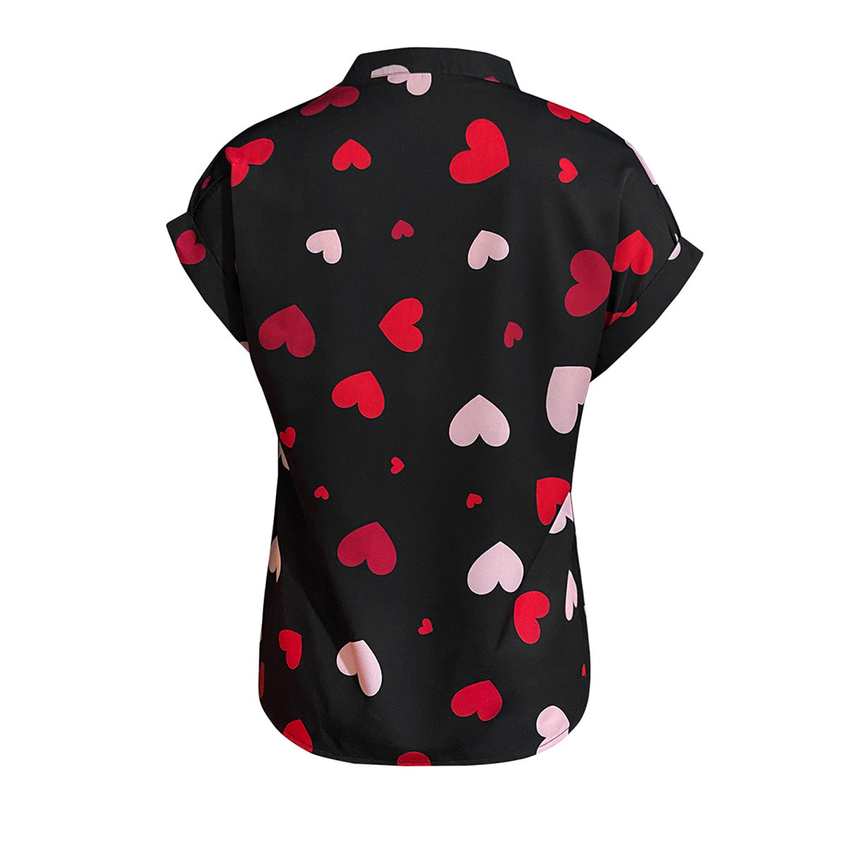 Women Heart Print Shirt 18