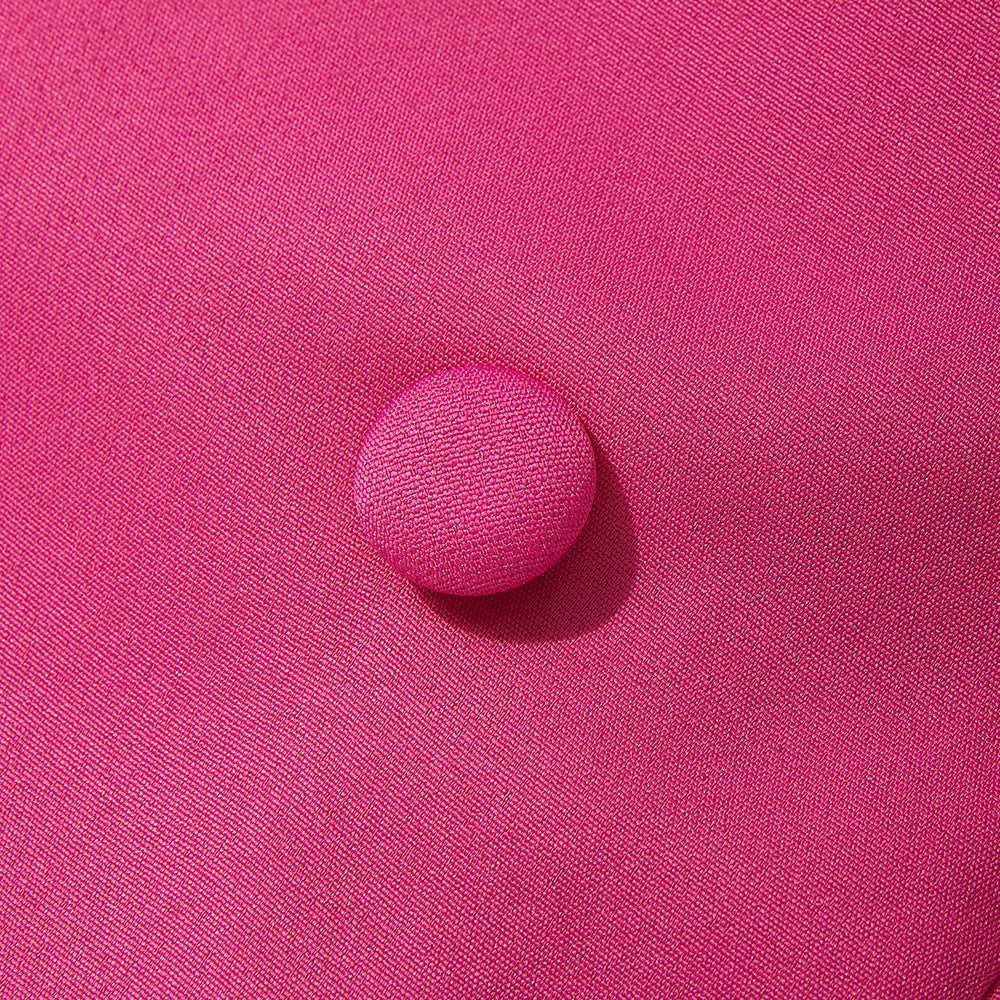 Spring Sexy See-Through Mesh Long Sleeve Double Breasted Slim Waist Chic Women Blazer Dress 32