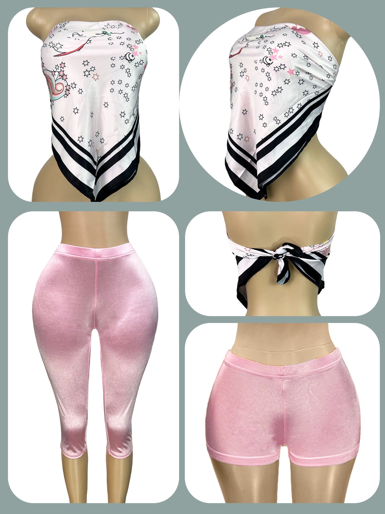 Women's Stretch Satin Shorts 23