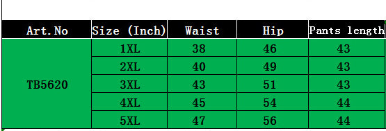 Casua Multi-Color Print Plus Size Pants 6