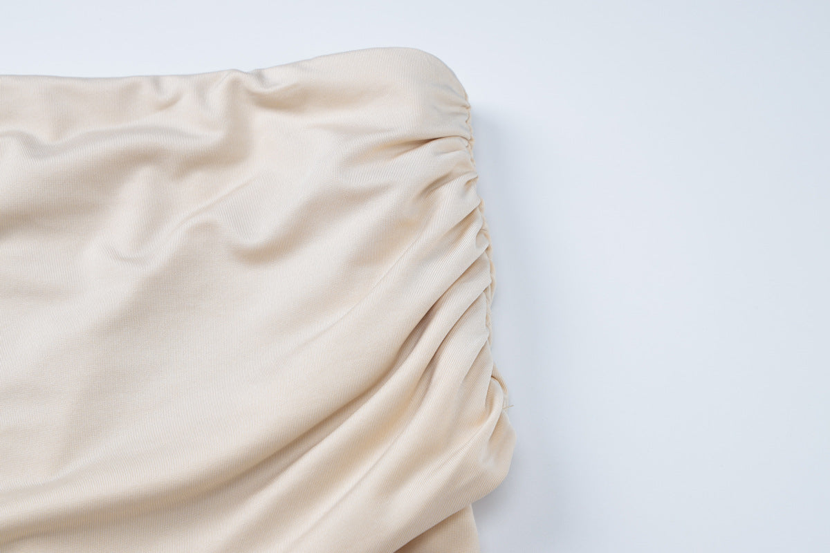 Women's Autumn Winter Solid Color Long Sleeve Tight Fitting Two-Piece Pants Set 17