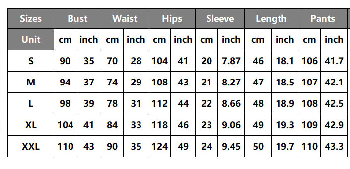 Women's Sports Two-Piece Set Buttoned Loose Pocket Wide-Leg Pants & Short Sleeve Zipper Top 15
