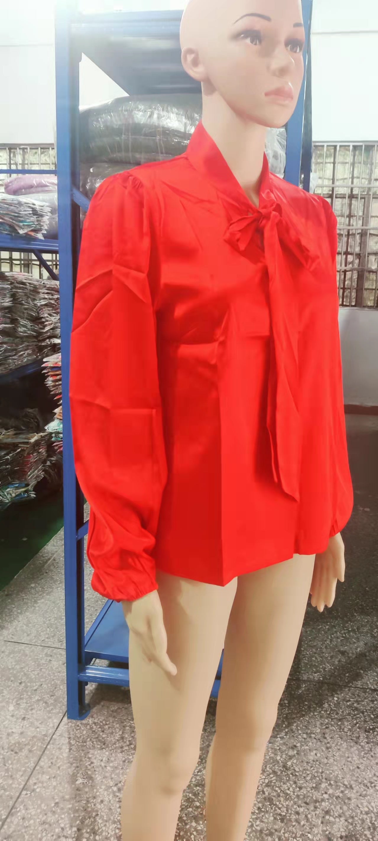 women's solid color professional shirt 12