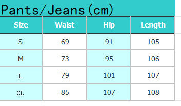 Women Patchwork Lace Cargo Denim Wide Leg Pants 7