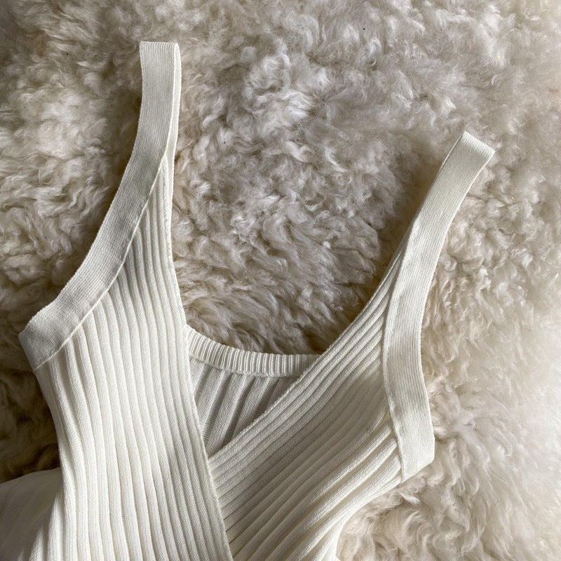 Women Vintage V-Neck Basics Solid Backless Top 27