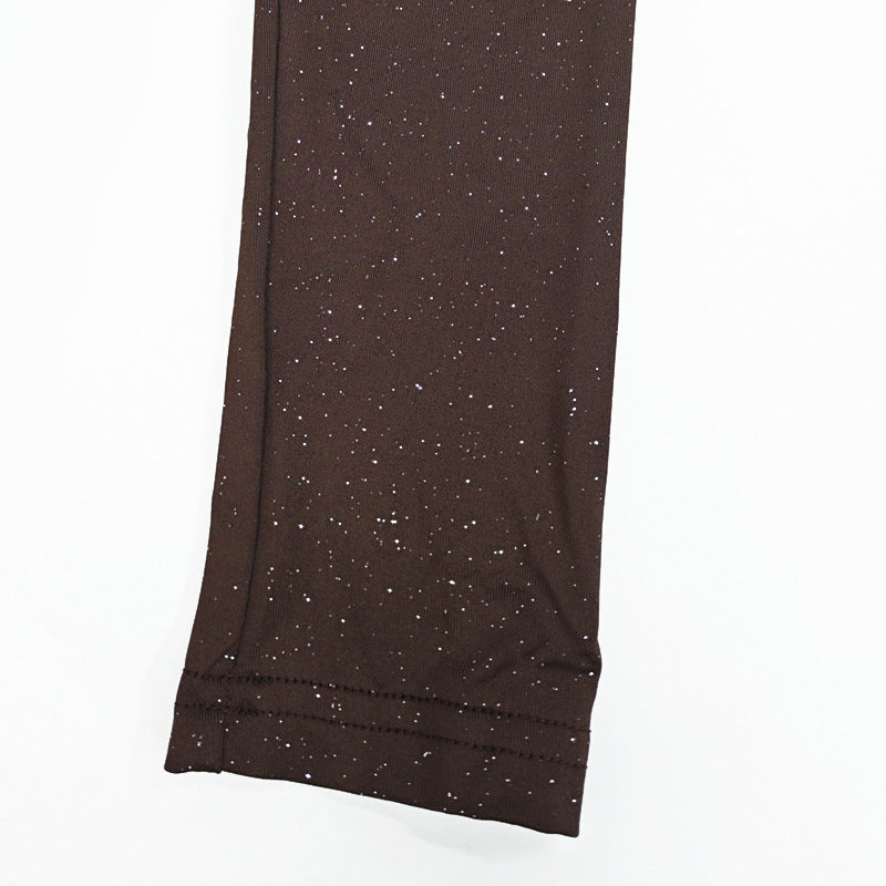 Women Fall and Winter Sexy Slash Shoulder Long Sleeve Bodycon Dress 31