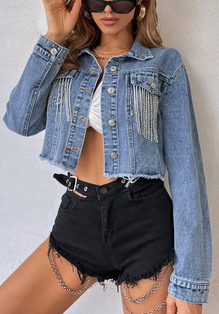 Casual Fashion Women's Denim Jacket