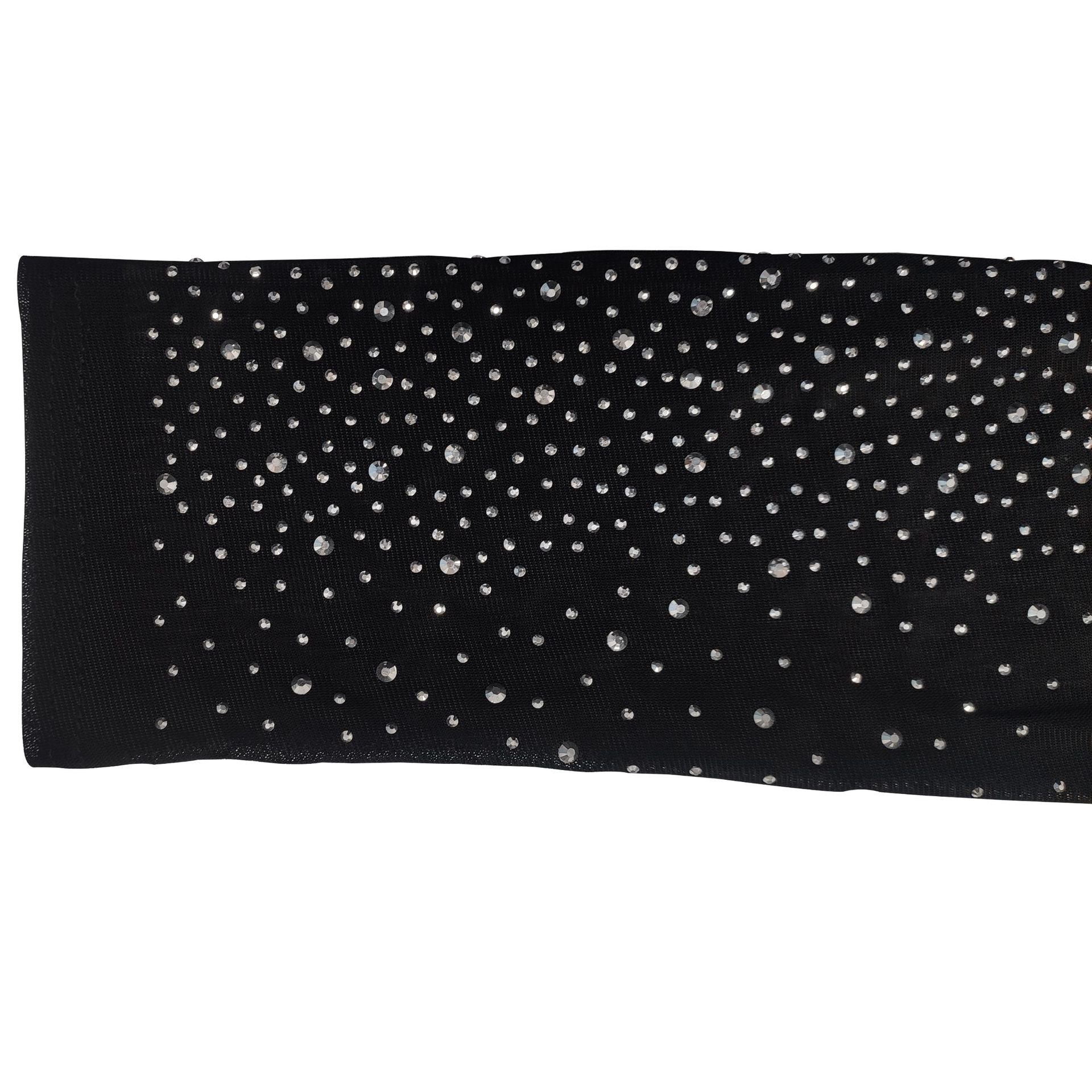 Summer Sexy Beaded Short Sleeve Crop Top and Shorts Matching Set 18