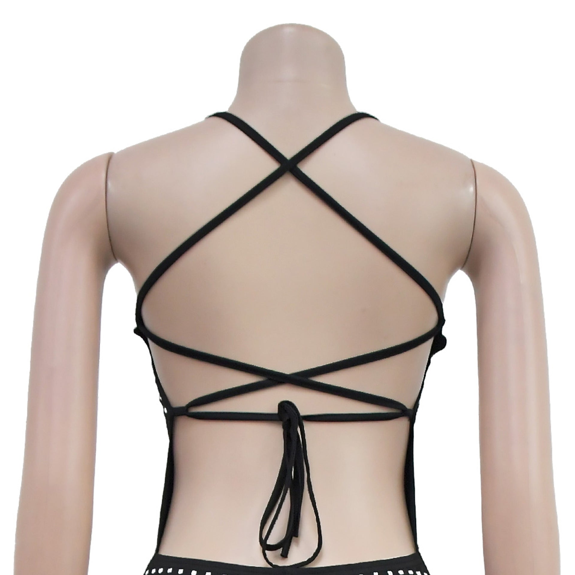 Women Sexy Beaded Strap Dress 12