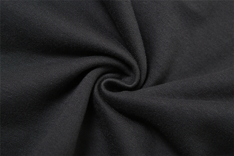 Women Round Neck Embroidered Short Sleeve T-Shirt And Tassel Pant Two Piece Set 18