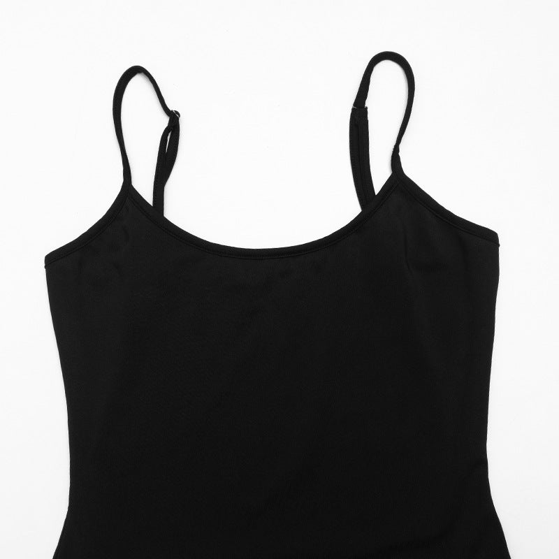 Women Chiffon Patchwork Contrast Color Dress 10