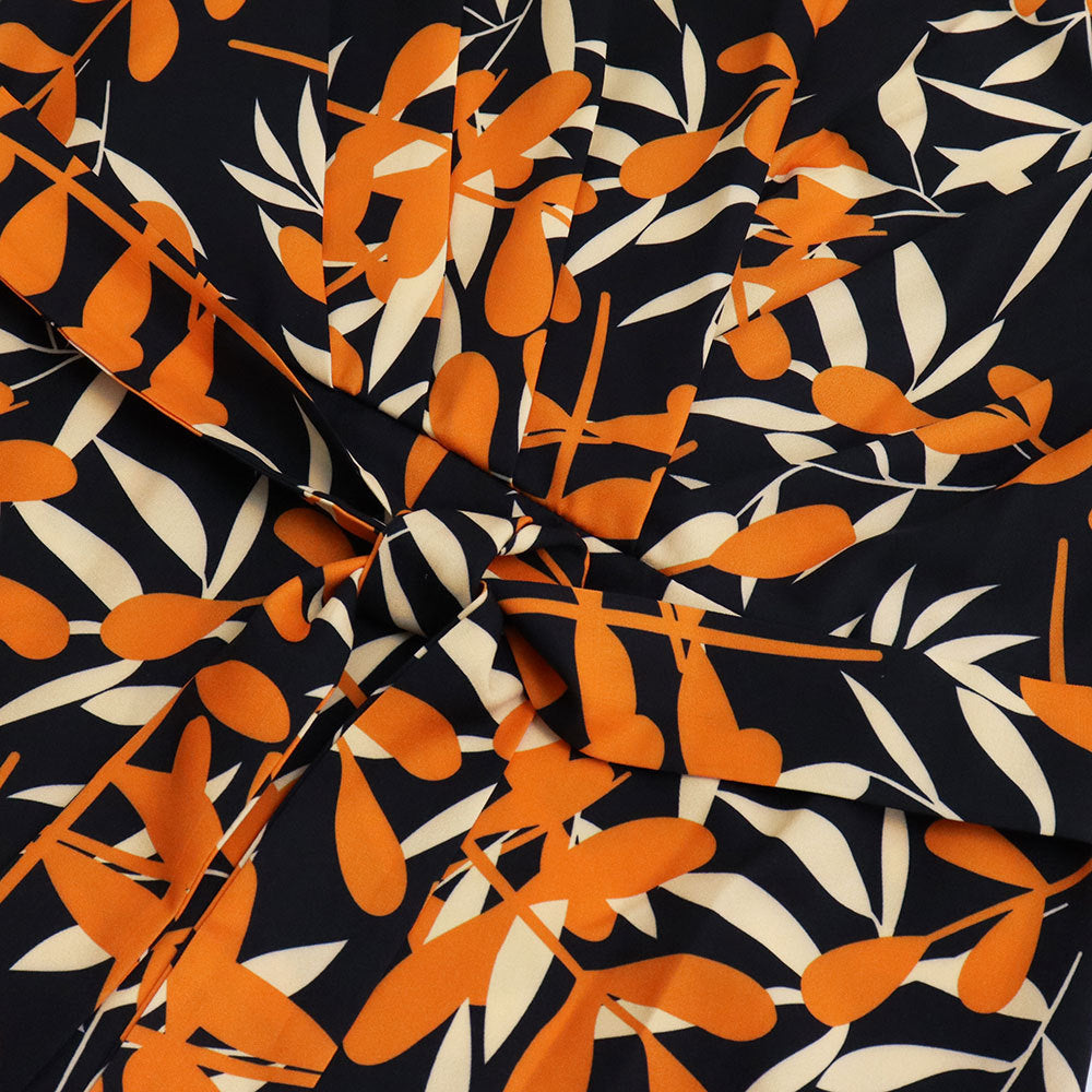 Women V Neck Puff Sleeve Chic Tie Casual Jumpsuit 9