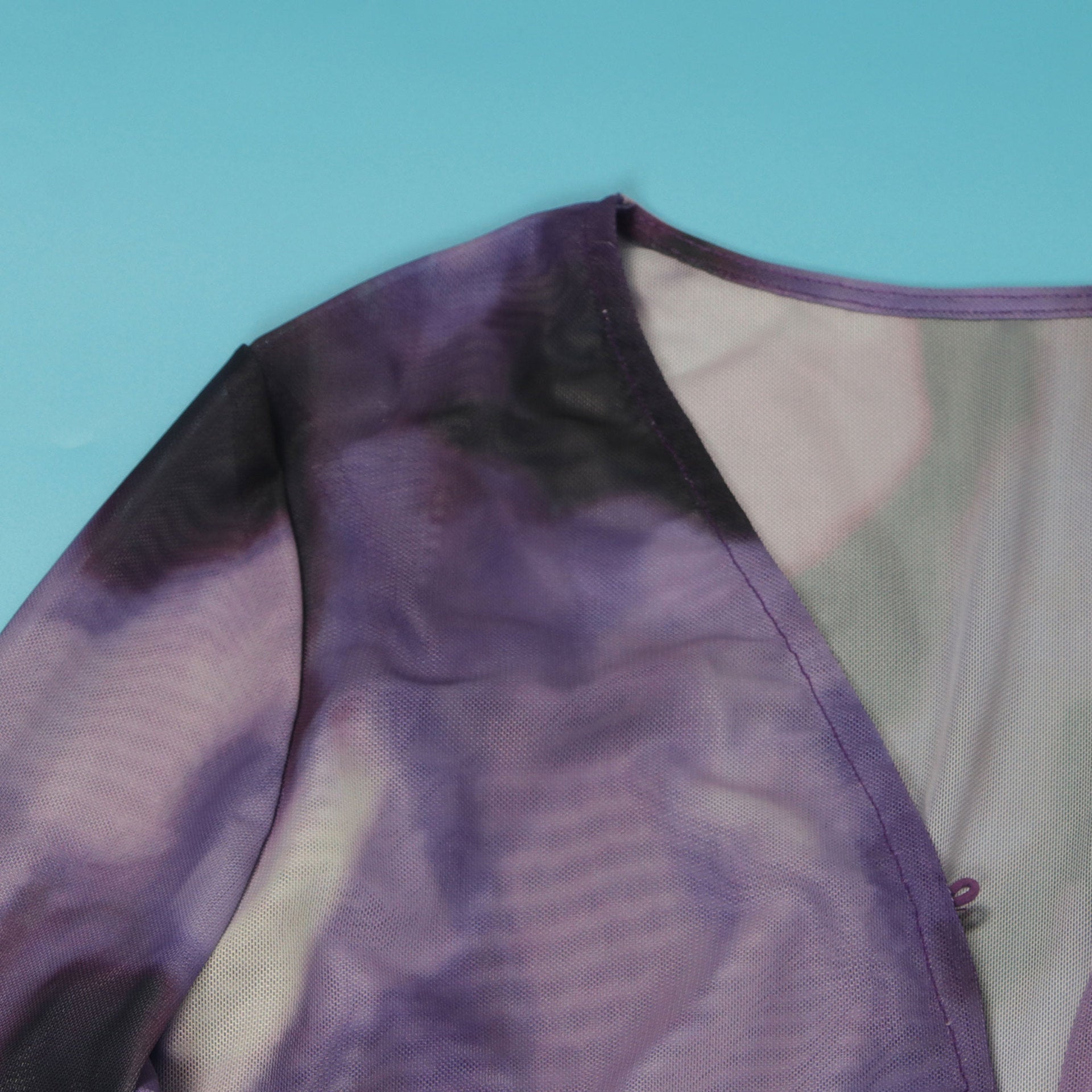 Sexy Printed Lace-Up Long-Sleeved Dress Nightclub Wear 26