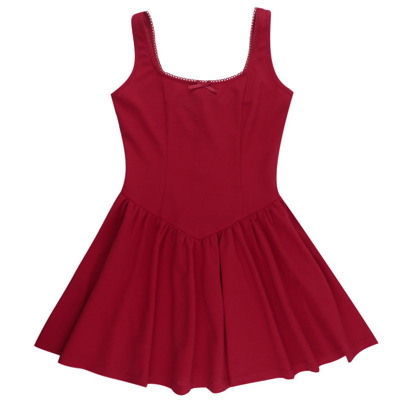 Women Sexy U-neck Dress 10