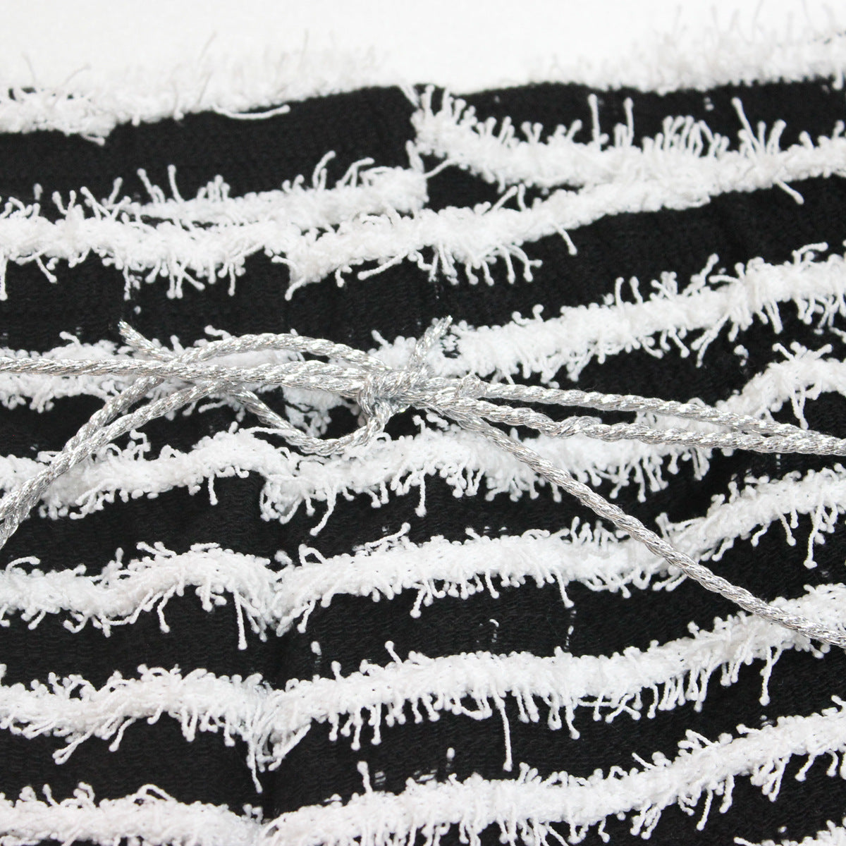 Striped Drawstring High Waist Shorts Sexy Fashion Casual Patchwork Plus Size Pants 15