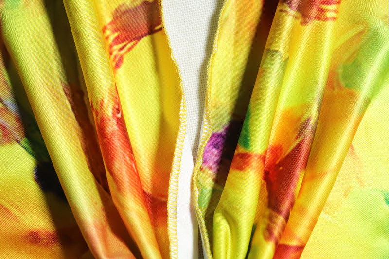 Women printed sexy Halter Neck sleeveless Bodycon dress 16