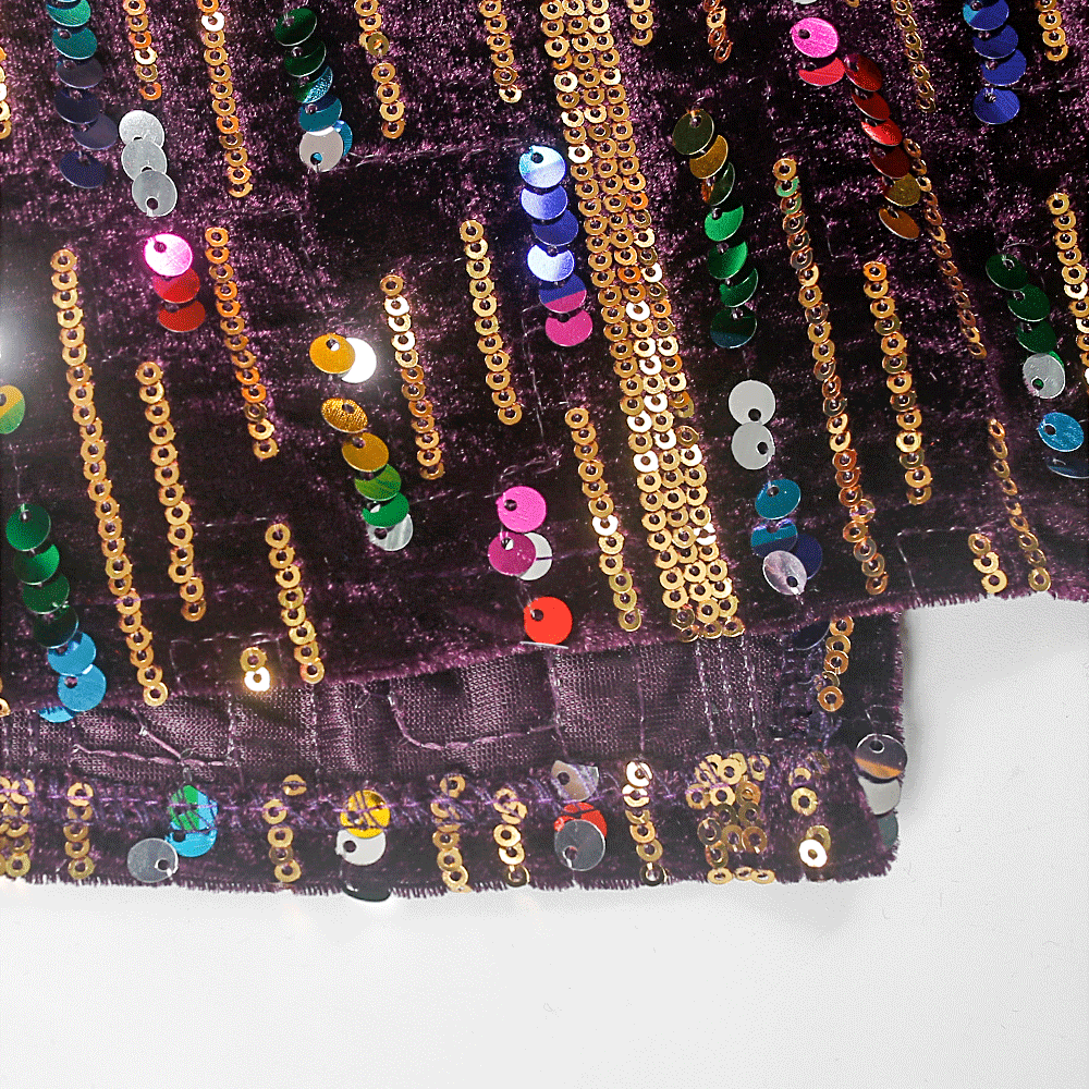 Beaded African Women's Party Evening Dress With Belt 24