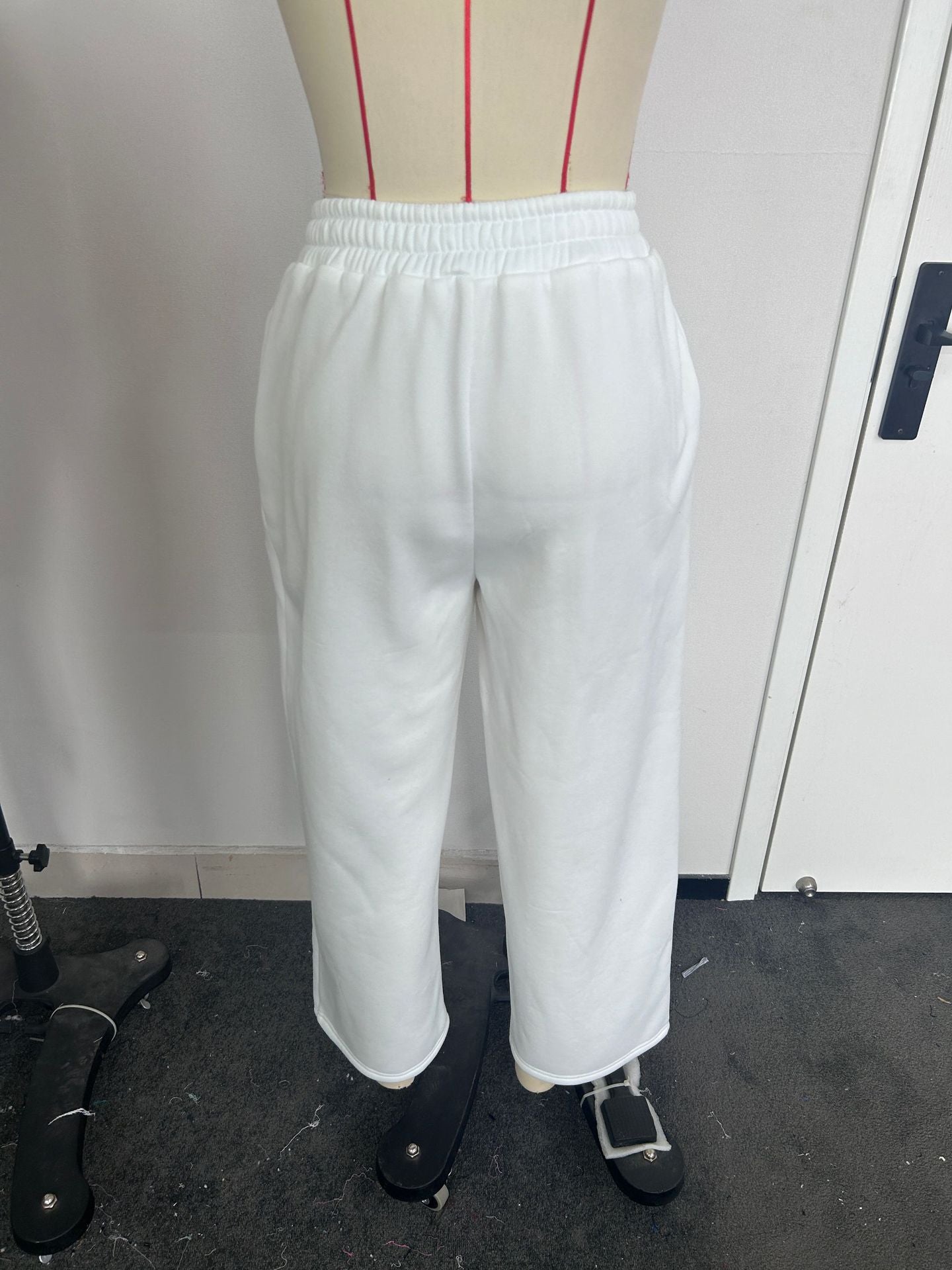 Women Casual Drawstring Vertical Striped Sweatpants 22