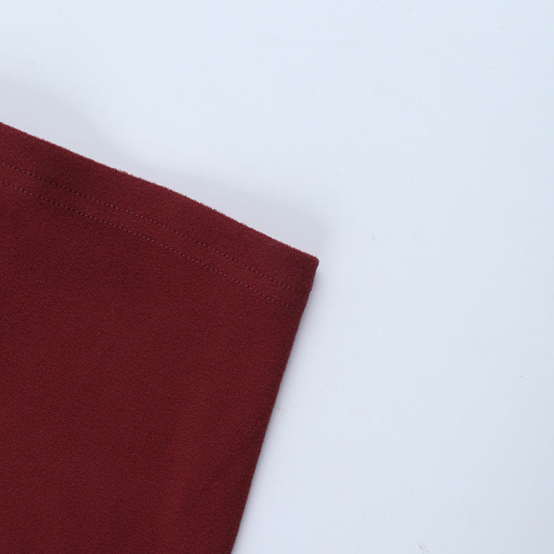 Women Square Neck Long-Sleeved Sexy Bodycon Dress 13