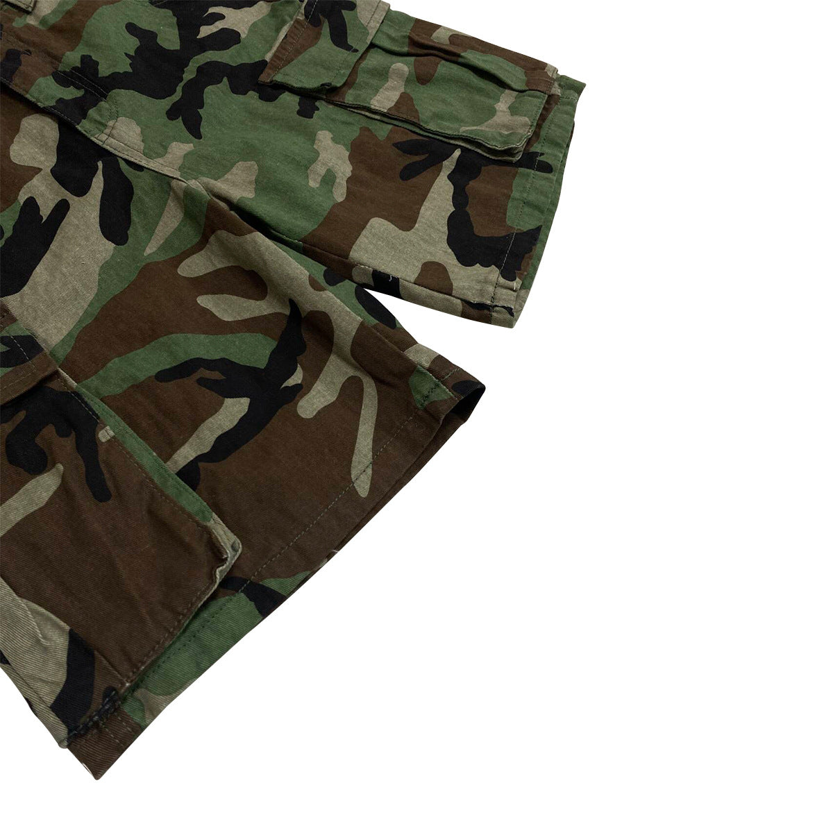 Women's Summer Loose Casual Camouflage Pockets Sports Shorts 5