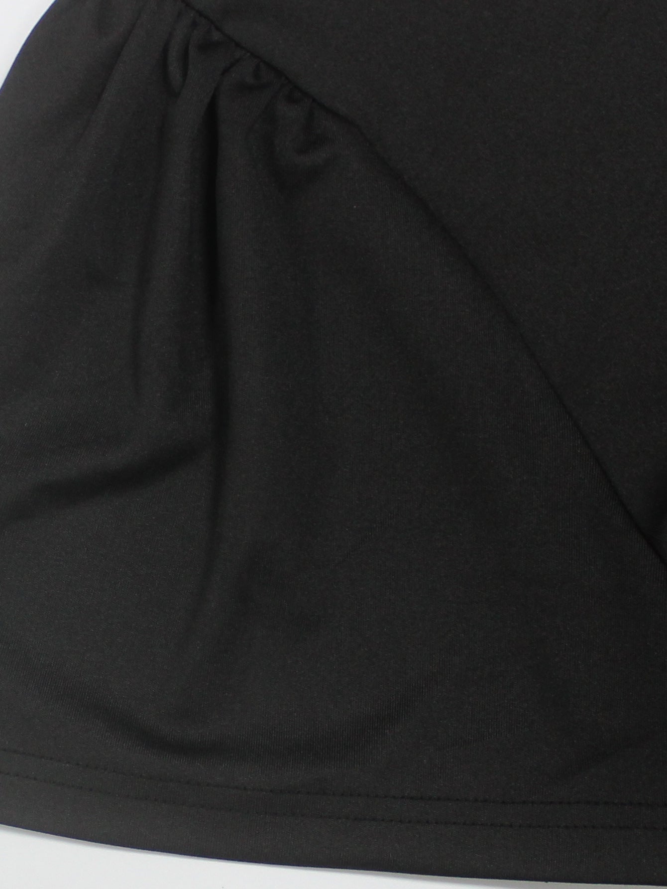 Women's Fashion Elegant Plus Size Round Neck Ruffle Midi Dress 12