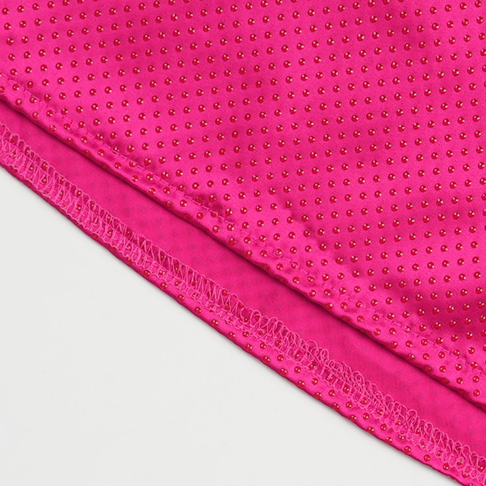 Plus Size Women V Neck Raglan Sleeve Dress 25