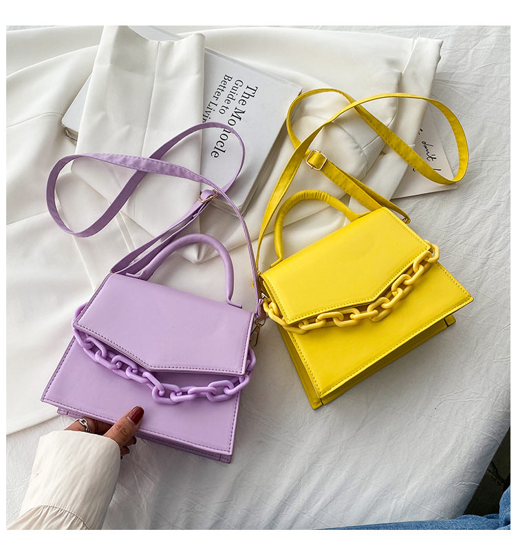 Women Simple Handbag Candy Shoulder Crossbody Bag 46