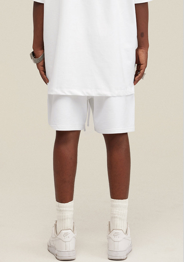 Summer Men's Solid Color Trendy Loose Casual Knee-Length Sports Shorts 21