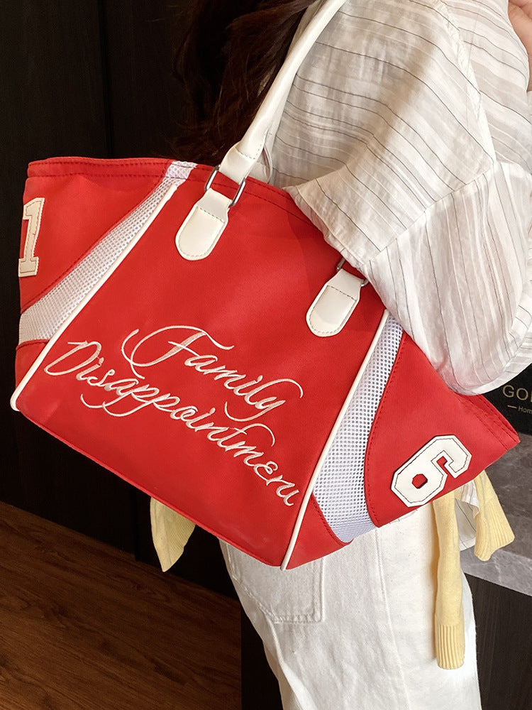 Women Career summer casual shoulder crossbody handbag tote bag 8