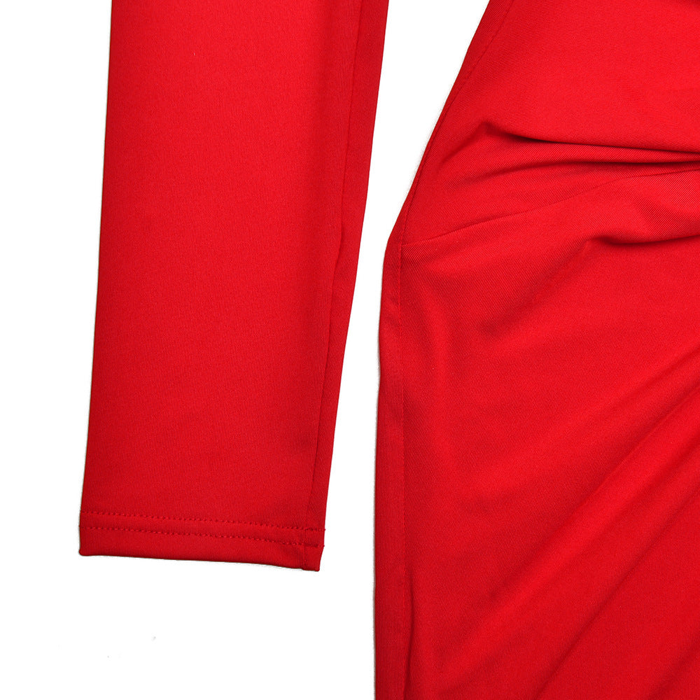 Women Spring Sexy Solid Maxi Dress 13