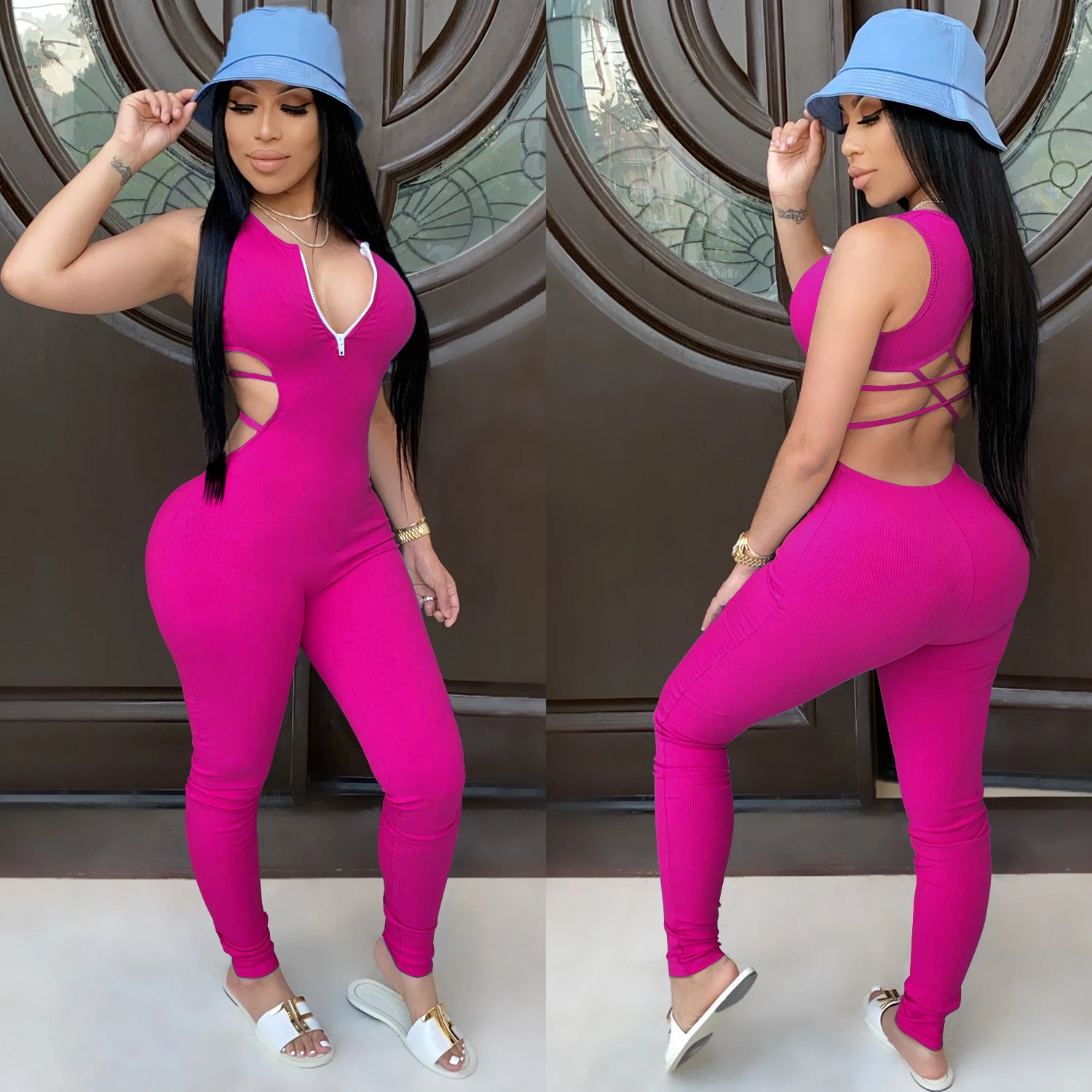 Women Casual Sporty Jumpsuit