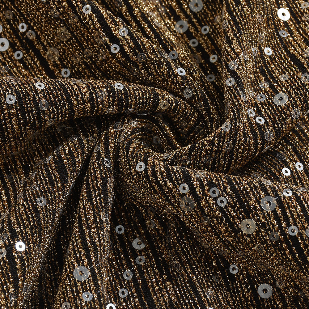 Spring and Summer Sequin Strapless Nightclubs Evening Dress 11