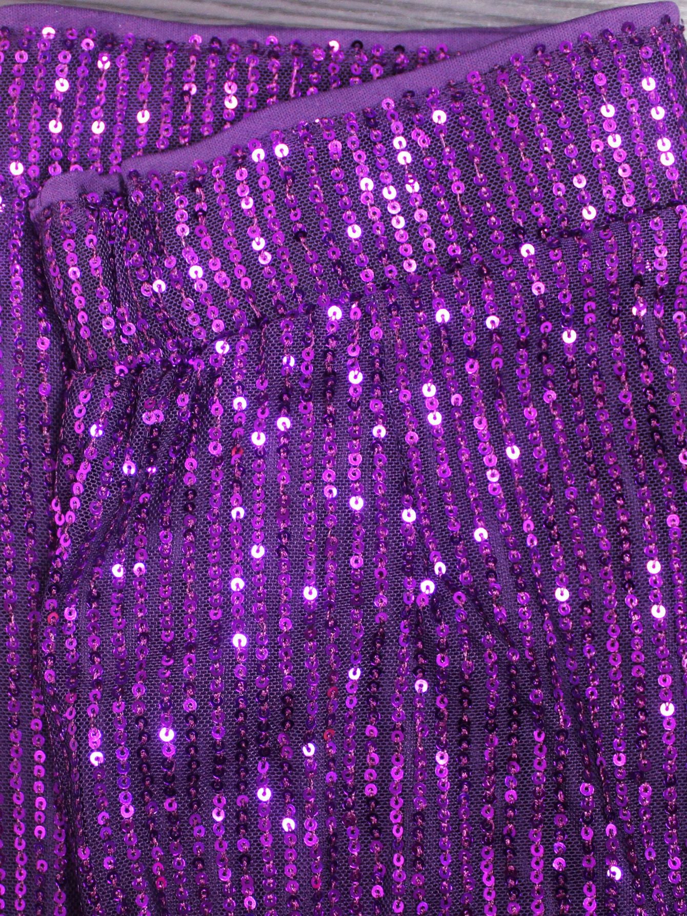 Autumn Women's Fashion Elegant Short Sleeve Round Neck Sequin Party Wear Casual Two Piece Pants Set 17