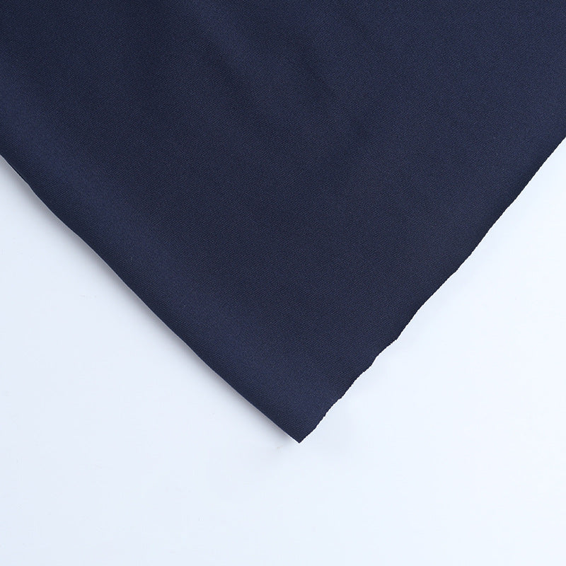 Long-Sleeve Thin Strap Slim Dress with Flounce for Fall and Winter 16