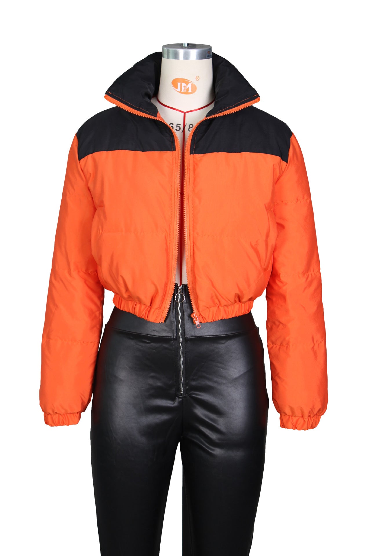 Autumn Winter Women's Coat Trendy Cotton-padded Short Jacket 4