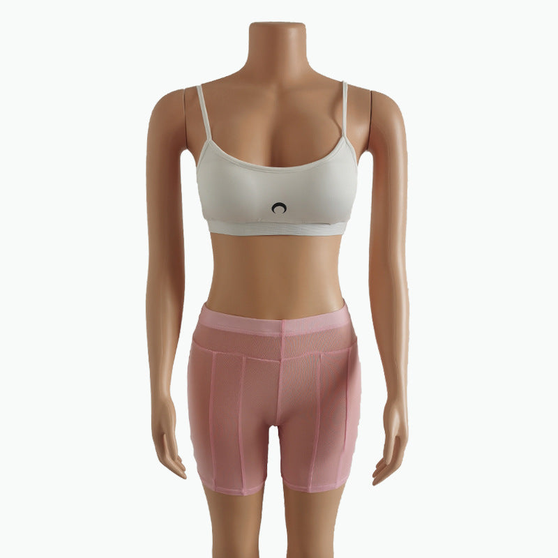 Women Summer Sexy See-Through Mesh Shorts 14