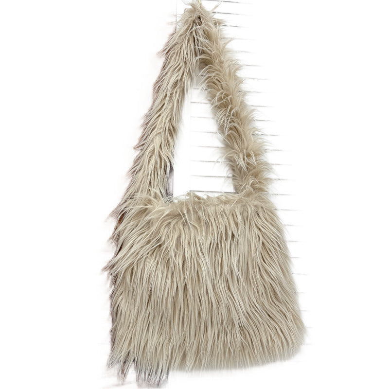 Sweet And Cool Style Candy-Colored Big Capacityoversized One-Shoulder Cross-Body Bag 24