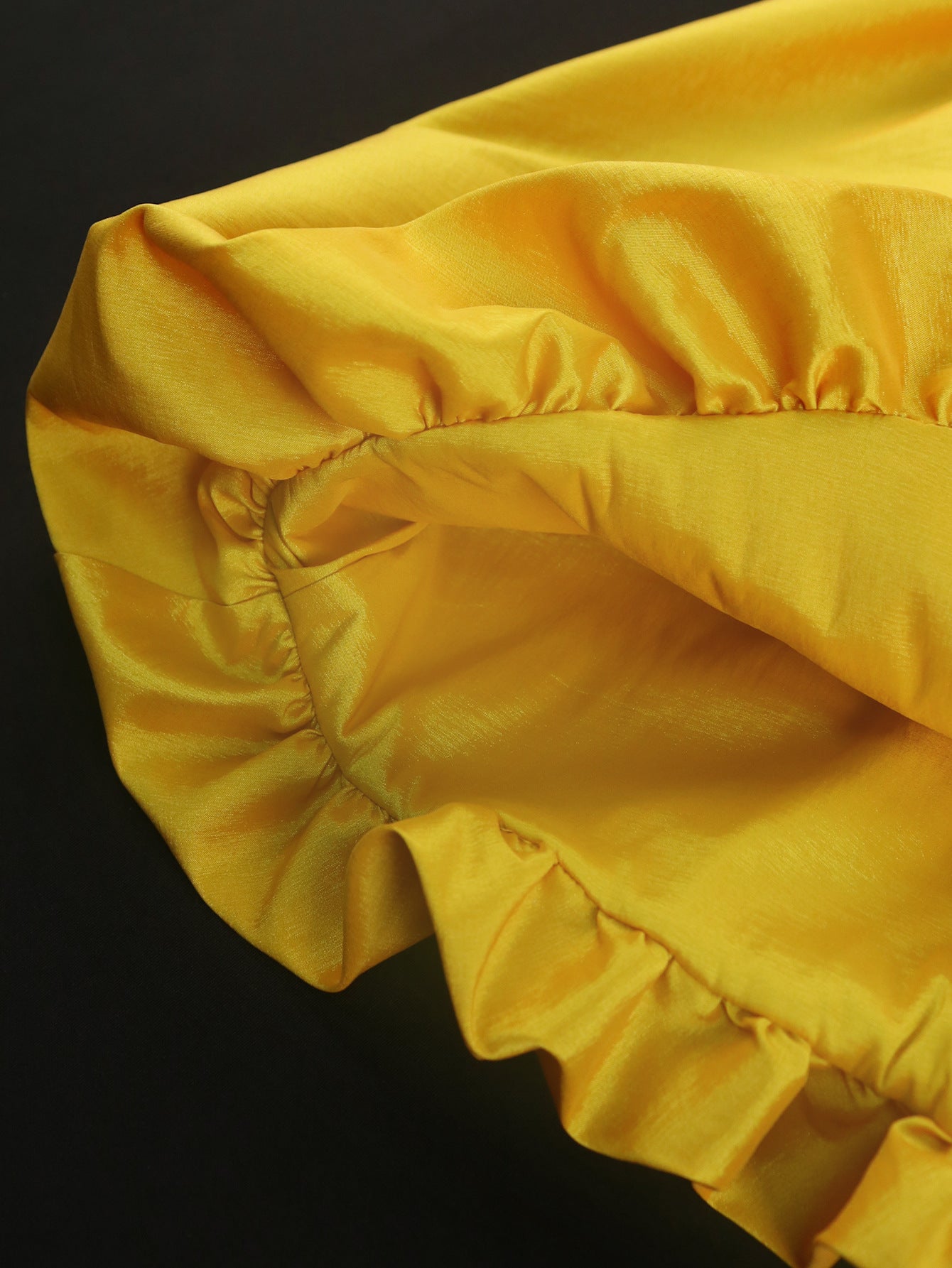 Floral Strapless Mini Dress Sexy Elegant Gold Party Gown 11